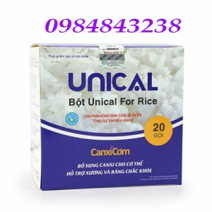 Unical for Rice Canxi cơm Nhật Bản Bổ sung canxi hòa tan dễ hấp thu cho mọi lứa tuổi